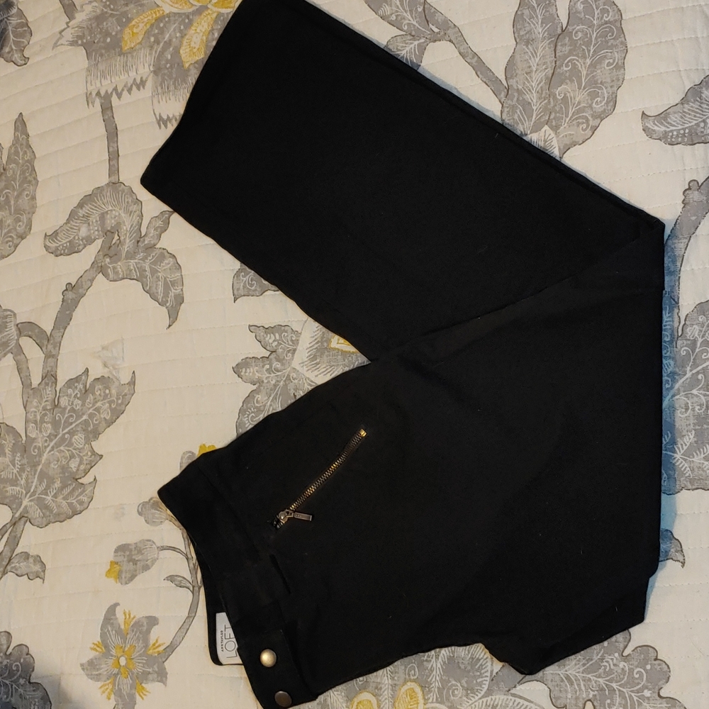 Loft Petite Ladies Black Pants